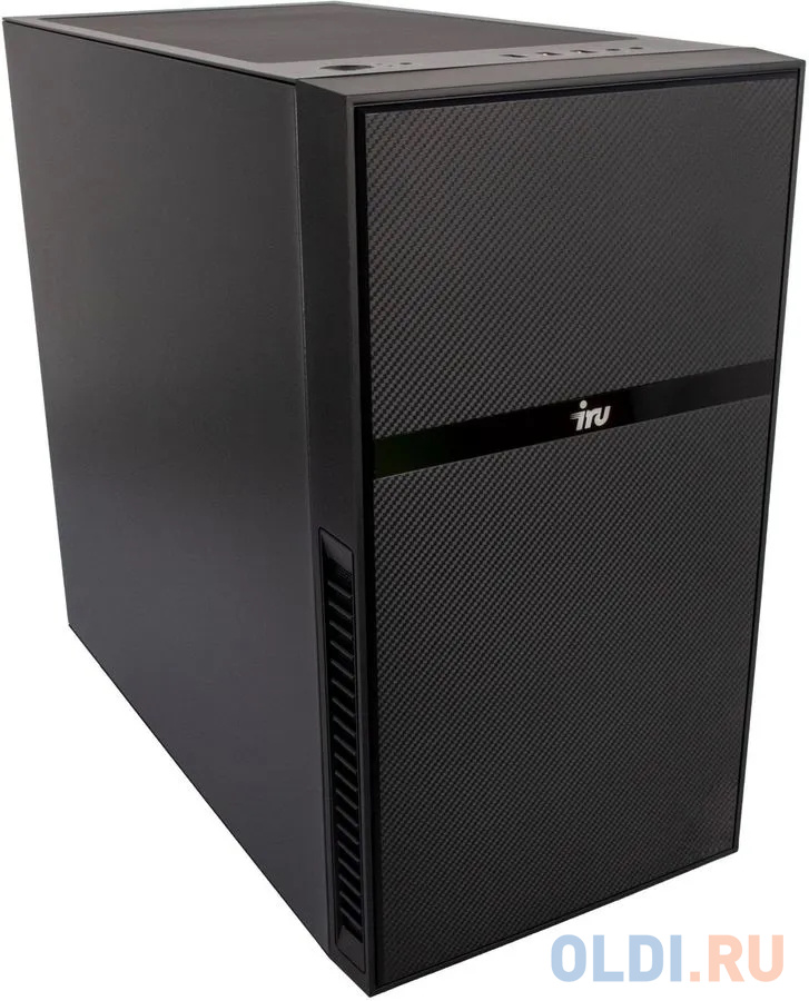 Компьютер iRU Home 310H5GM,  Intel Core i7 11700F,  DDR4 16ГБ, 512ГБ(SSD),  NVIDIA GeForce GTX 1630 - 4096 Мб,  Free DOS,  черный [1858333]