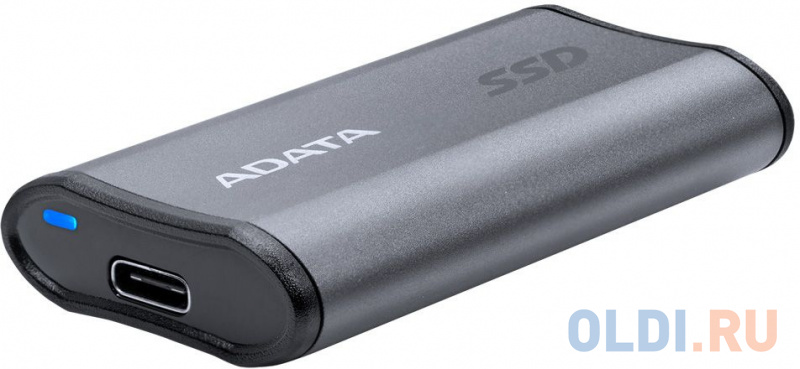 Накопитель SSD A-Data USB-C 1Tb AELI-SE880-1TCGY SE880 2.5" серый