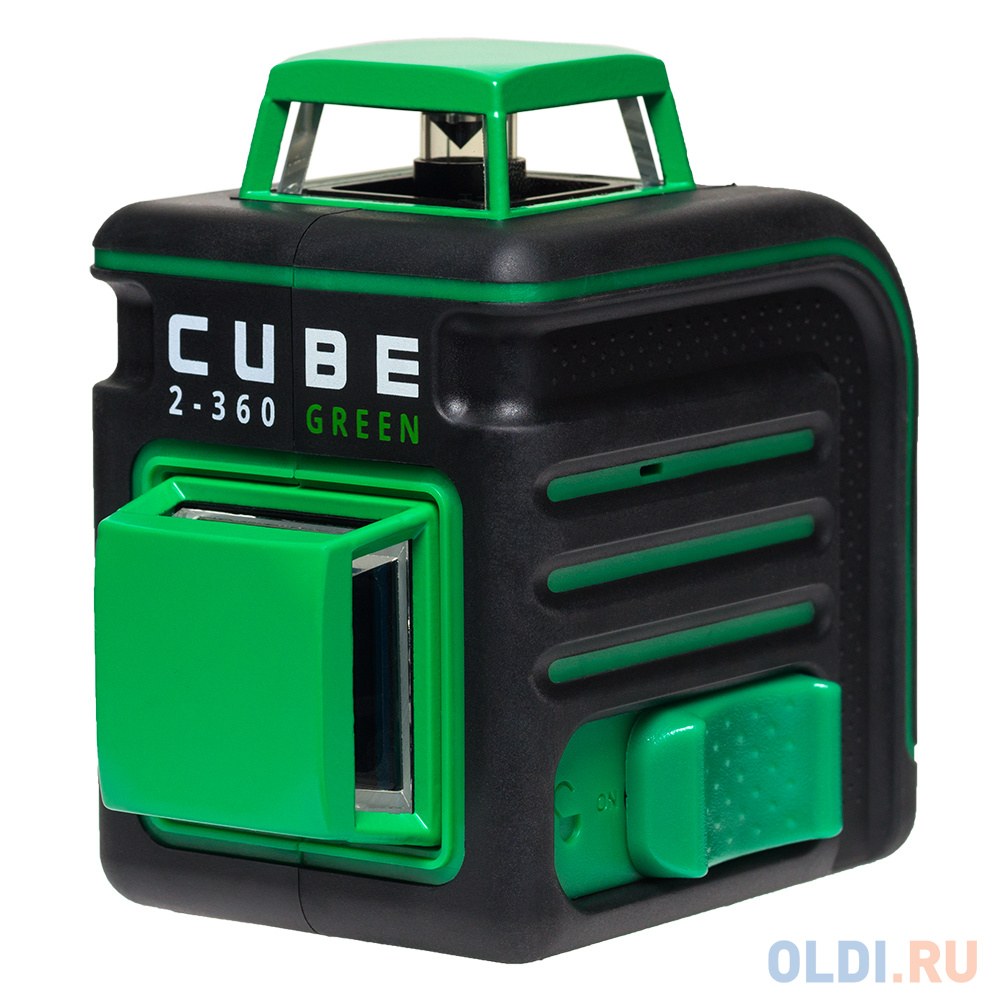 Лазерный уровень ADA CUBE 2-360 Green Ultimate Edition  до20м ±3/10мм/м ±4° 535нм зеленый луч IP54