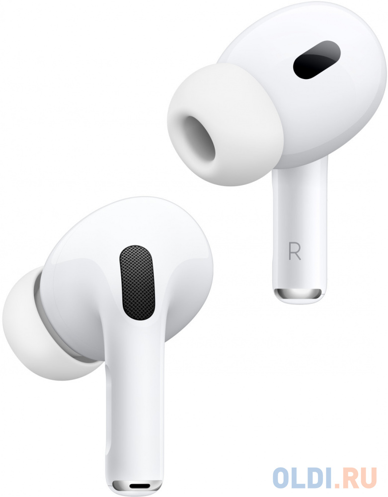 Гарнитура внутриканальные Apple AIRPODS PRO 2 2023 A3047 A3048 A2968 белый беспроводные bluetooth в ушной раковине (MTJV3ZP/A)