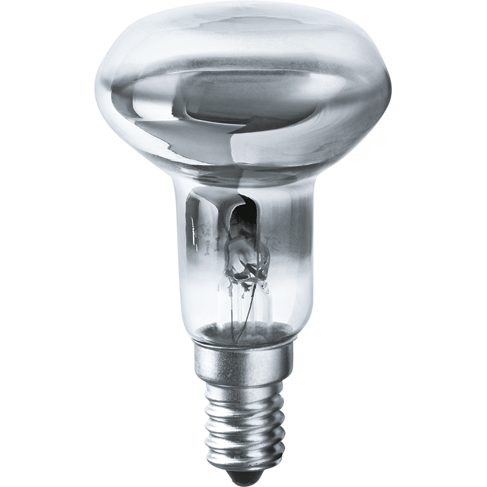 Лампа накаливания E14 рефлектор/R50, 40Вт, Navigator (NI-R50-40-230-E14-FR / 19339 / 94319)