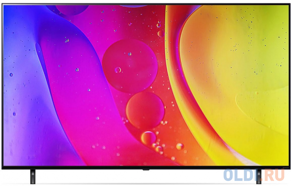 Телевизор LED LG 50" 50NANO806QA.ARU синяя сажа 4K Ultra HD 60Hz DVB-T DVB-T2 DVB-C DVB-S DVB-S2 WiFi Smart TV (RUS)