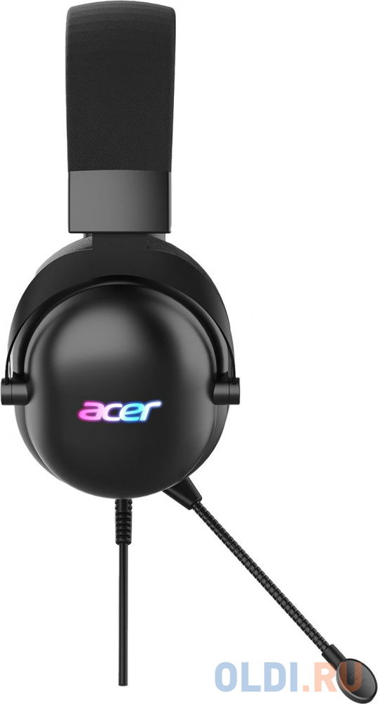 Наушники с микрофоном Acer AHW122 черный 2.1м мониторные USB оголовье (ZL.HDSCC.01U)