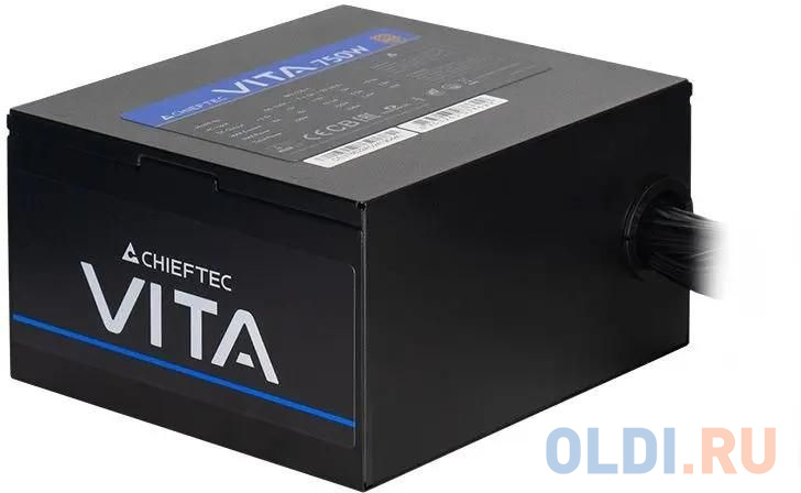 Chieftec Vita BPX-750S (ATX 2.53, 750W, 80 PLUS BRONZE, Active PFC, 120mm fan) Retail