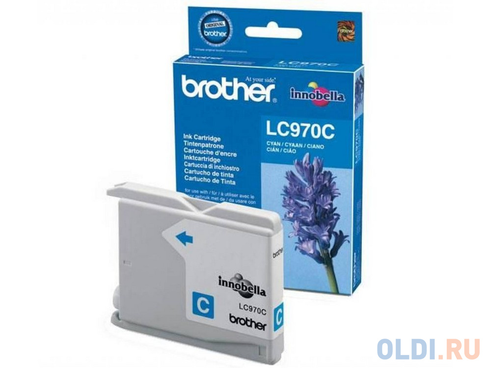 Картридж Brother Bro-LC970C 300стр Голубой в Москвe