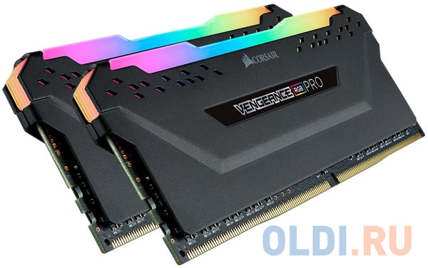 Оперативная память для компьютера Corsair Vengeance RGB Pro DIMM 16Gb DDR4 3600 MHz CMW16GX4M2D3600C18 CMW16GX4M2D3600C18