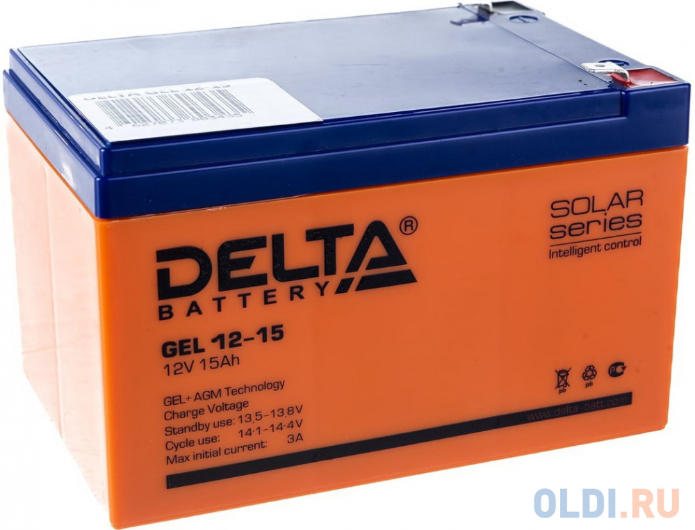 Аккумуляторная батарея Delta GEL 12-15 (803435)