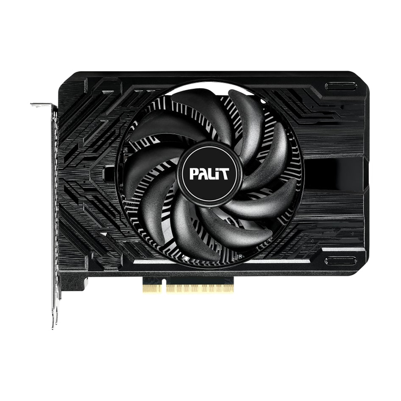 Видеокарта Palit nVidia GeForce RTX 4060 STORMX 8G 1830Mhz PCI-E 8192Mb 17000Mhz 128 bit HDMI 3xDP NE64060019P1-1070F