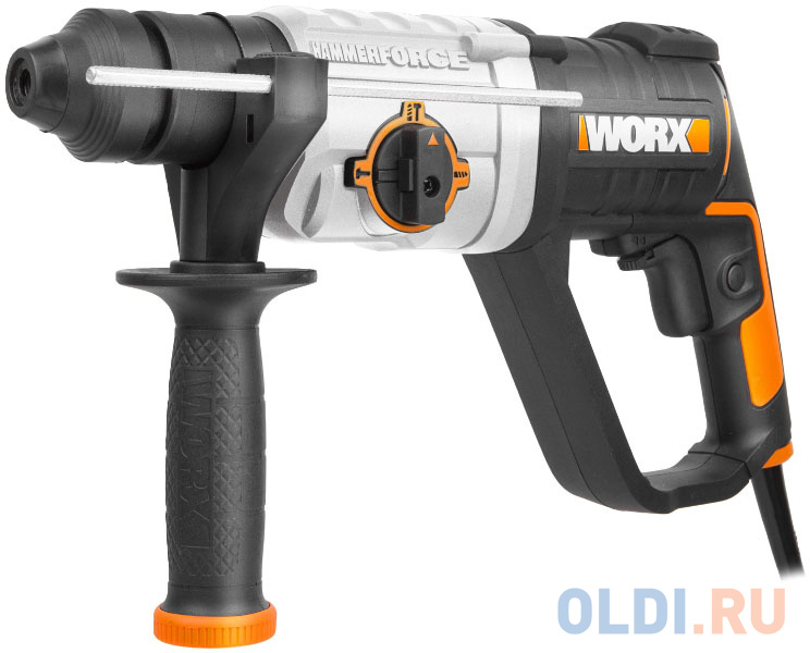 Перфоратор WORX WX339  800Вт 2.5Дж 0-1050об/мин 0-5300уд/мин Ф26мм 3.3кг