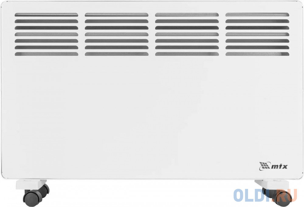 Конвектор электрический КМ-1500.2, 230 В, 1500 Вт, X-образный нагреватель, колеса, термостат // MTX в Москвe