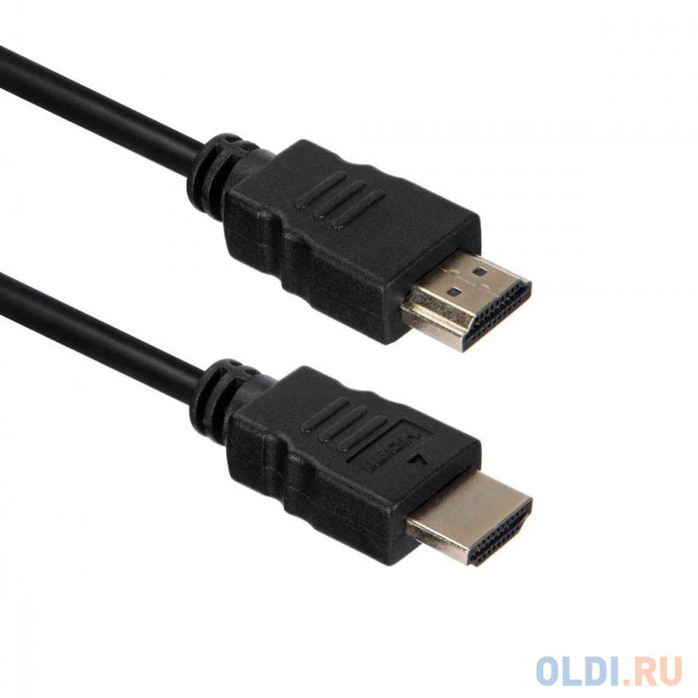 Кабель ACD-DHHM1-50B [ACD-DHHM1-50B] HDMI 1.4, Golden Plated,19m/19m, Черный, 5м (742200)