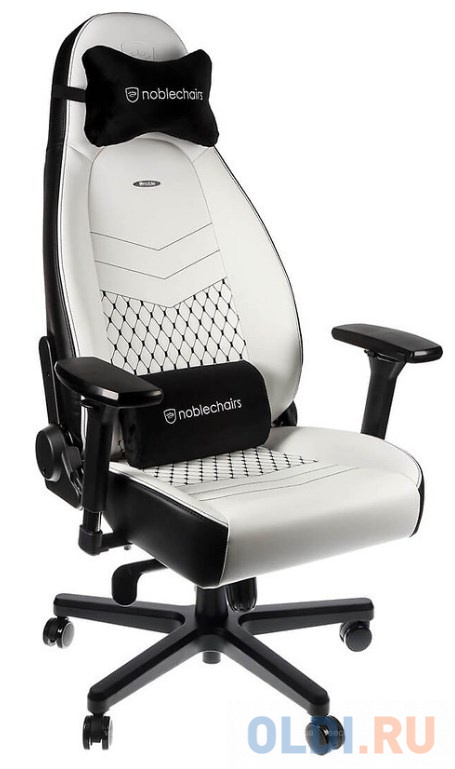 Игровое Кресло Noblechairs ICON Ed. White (NBL-ICN-PU) Hybrid Leather / black в Москвe