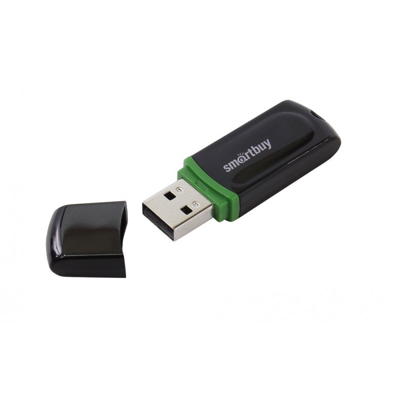 Флешка 64Gb USB 2.0 SmartBuy Paean, черный (SB64GBPN-K)