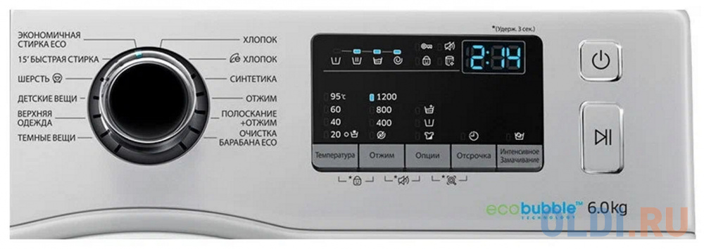 Стиральная машина WW60J4210HSOLD SAMSUNG