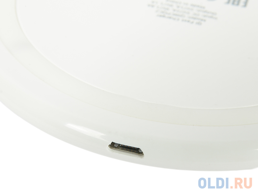 Беспроводное зарядное устройство Deppa Qi Fast Charger, 10W, стандарт Qi, белый