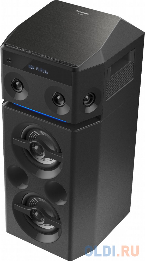 Минисистема Panasonic SC-UA30GS-K черный 300Вт/CD/CDRW/FM/USB/BT