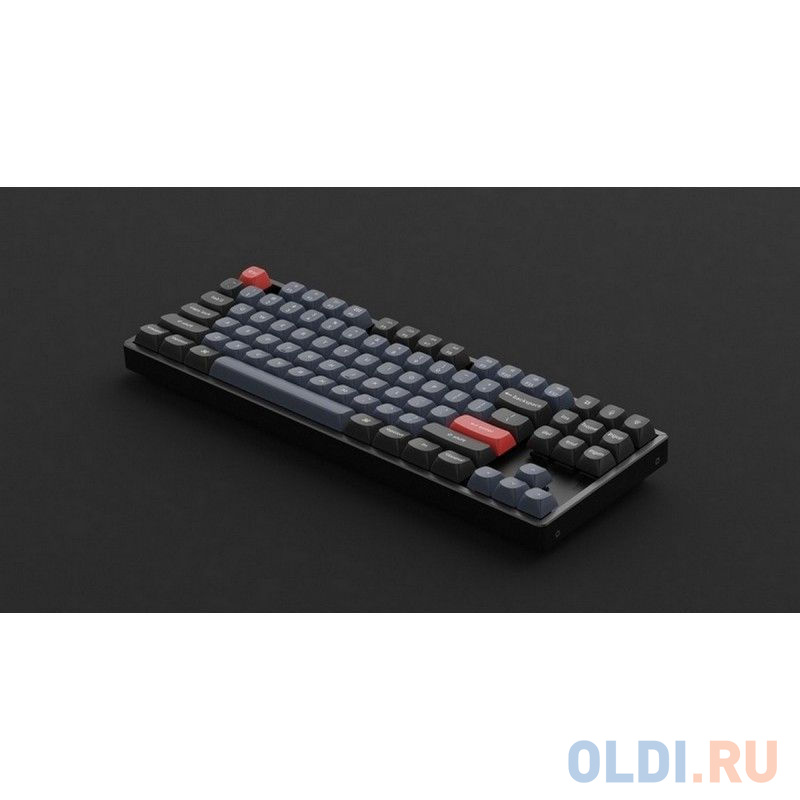 Беспроводная механическая клавиатура QMK Keychron K8 Pro, 87 клавиш, Hot-Swap, Gateron G pro Blue Switch