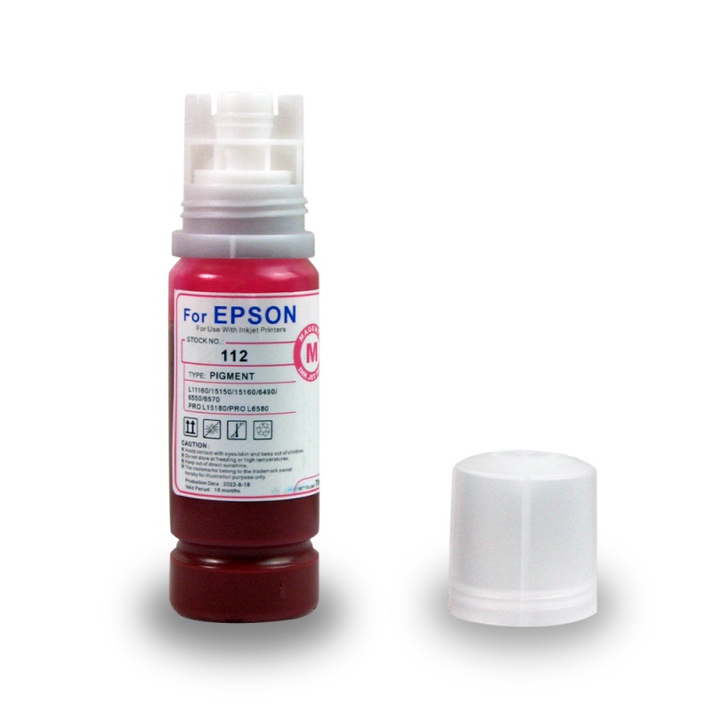 Чернила Revcol Key Lock (схожий с Epson 112) 70ml Magenta Pigment 6593 в Москвe