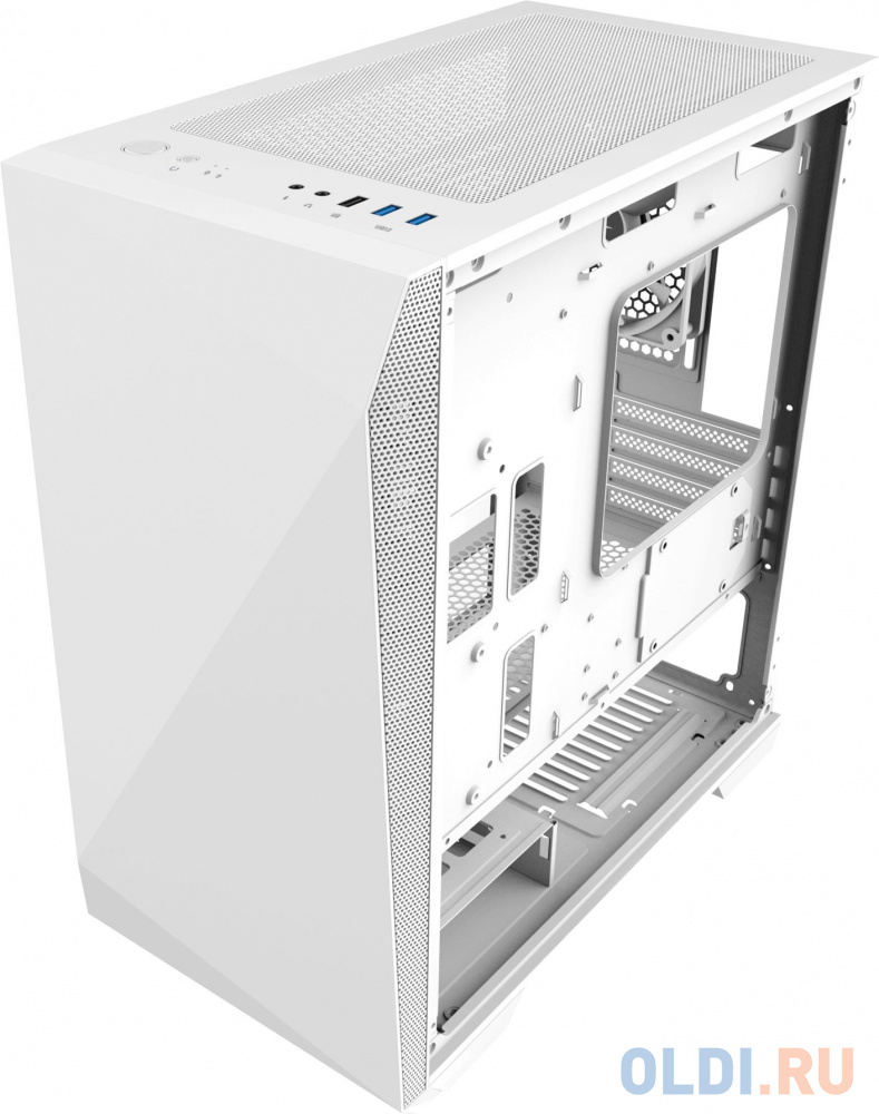 Корпус MiniTower Zalman Z1 Iceberg white (mATX, window, FRONT 2x120mm, REAR 1x120mm, без БП) (Z1 Iceberg white) в Москвe