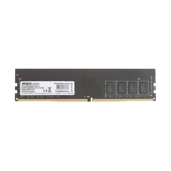 Память оперативная DDR4 AMD 8Gb 2400MHz pc-19200 (R748G2400U2S-U) rtl