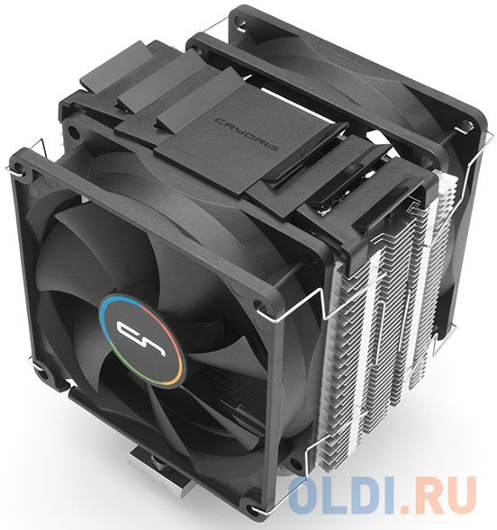 Кулер для процессора Cryorig M9 Plus, высота 125 мм, 600-2200 об/мин, 26 дБА, PWM