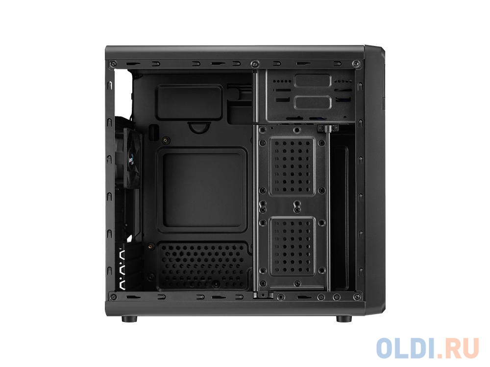 Корпус Aerocool [PGS-Q] Qs-180 , mATX, без БП, 1x USB 3.0 + 2x USB 2.0, съемный фильтр от пыли для БП.