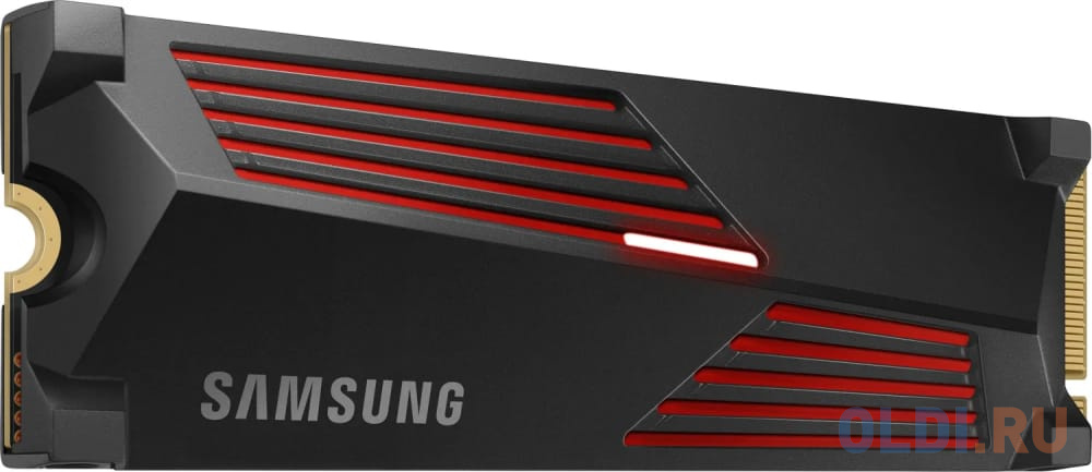 Твердотельный накопитель/ Samsung SSD 990 PRO, 4000GB, M.2(22x80mm), NVMe 2.0, PCIe 4.0 x4, V-NAND TLC, R/W 7450/6900MB/s, IOPs 1 400 000/1 550 000, D в Москвe