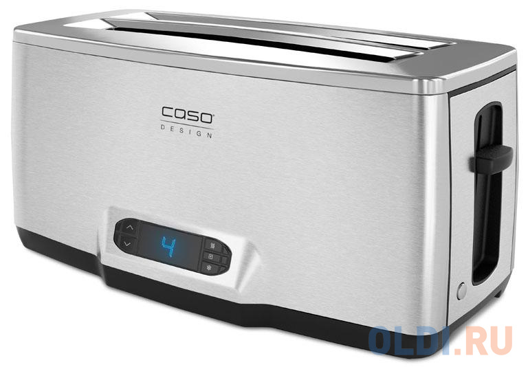 Тостер CASO Inox 4 серебристый