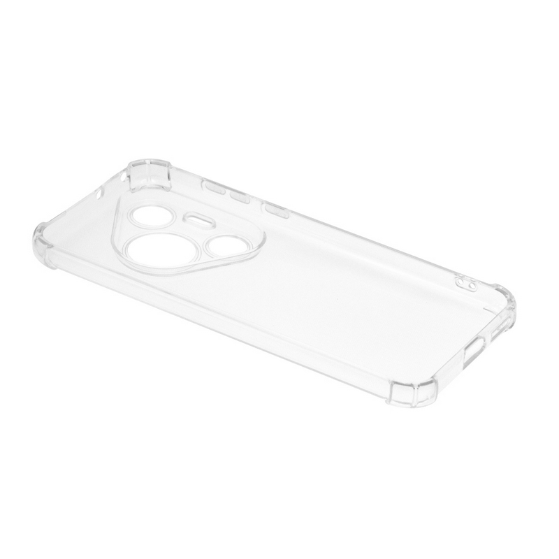 Чехол DF для Huawei Pura 70 Pro / 70 Pro Plus Silicone Transparent hwAngle-13