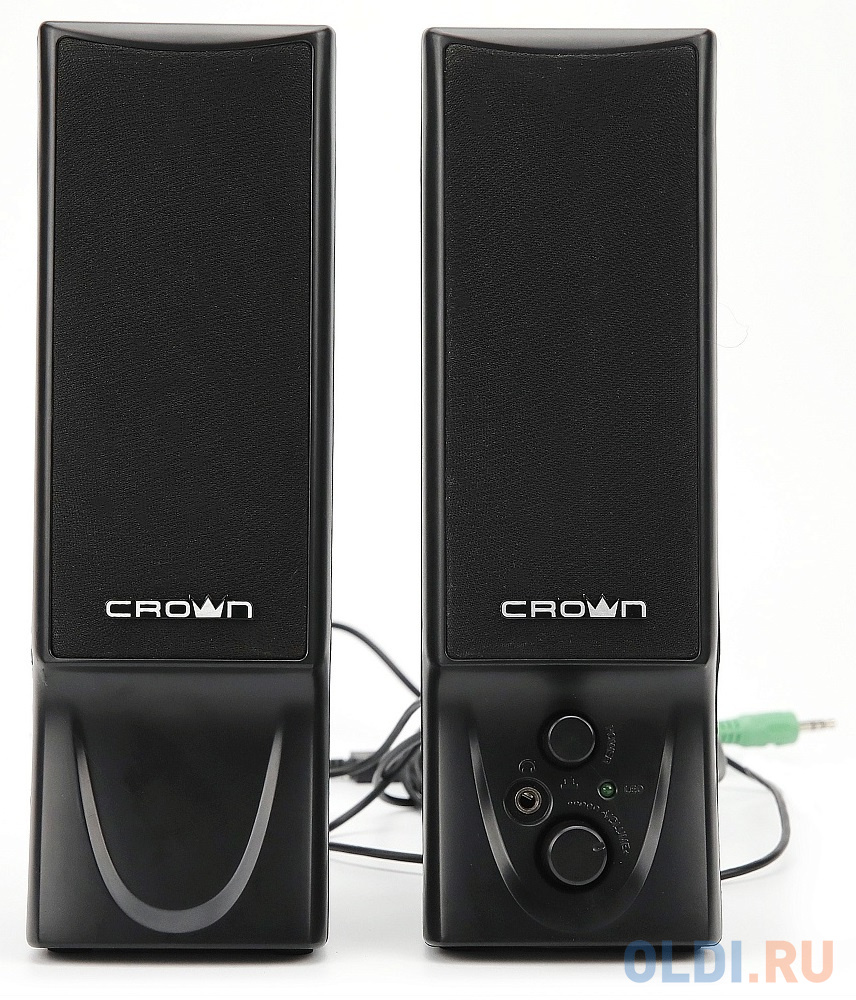 Колонки Crown CMS-602 2x3 Вт черный