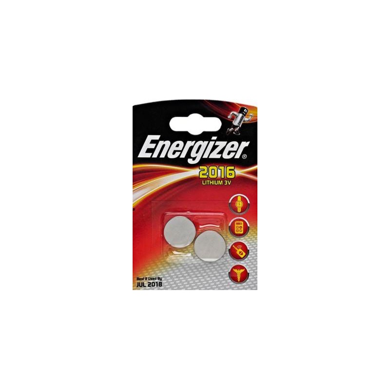 Батарейка Energizer CR2016 блистер 2шт.