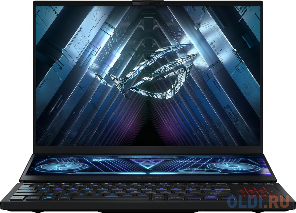 ASUS ROG Zephyrus Duo 16 GX650PI-N4019W R9-7945HX/32Gb/2TB SSD/16,0"WQHD 2560X1440/ GeForce RTX 4070 8Gb/WiFi6/BT/Cam/Windows 11 Home RUS/2.6Kg