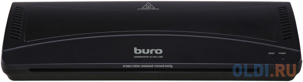 Ламинатор Buro BU-L380 (OL380) A3 (80-125мкм) 25см/мин (2вал.) хол.лам. лам.фото в Москвe