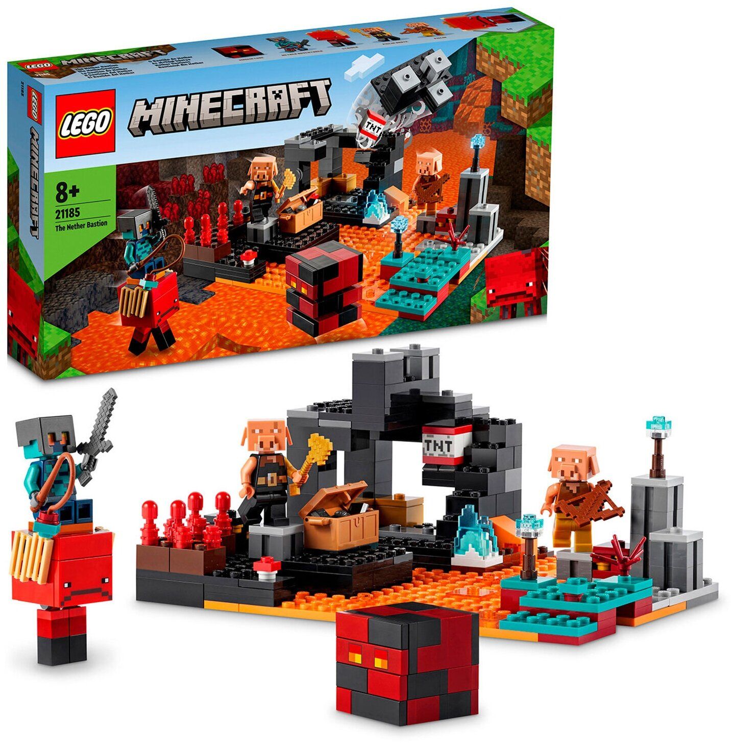 Конструктор LEGO Minecraft "Нижний бастион" 21185