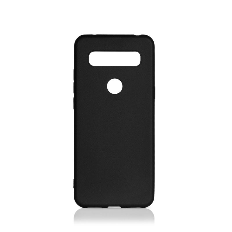 Чехол DF для TCL 10 SE Silicone Black tcCase-01