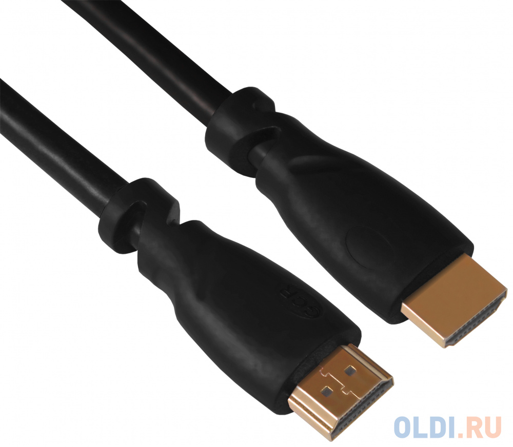 Кабель HDMI 3.0м Greenconnect v1.4 экранированный черный GCR-HM310-3.0m