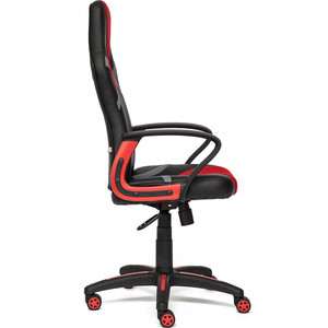 Кресло TetChair RUNNER кож/зам/ткань, черный/красный, 36-6/tw08/tw-12