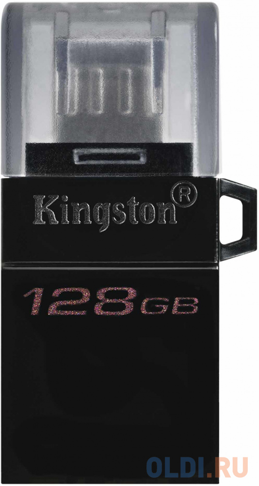 Флешка 128Gb Kingston DTDUO3G2 USB 3.0 черный в Москвe