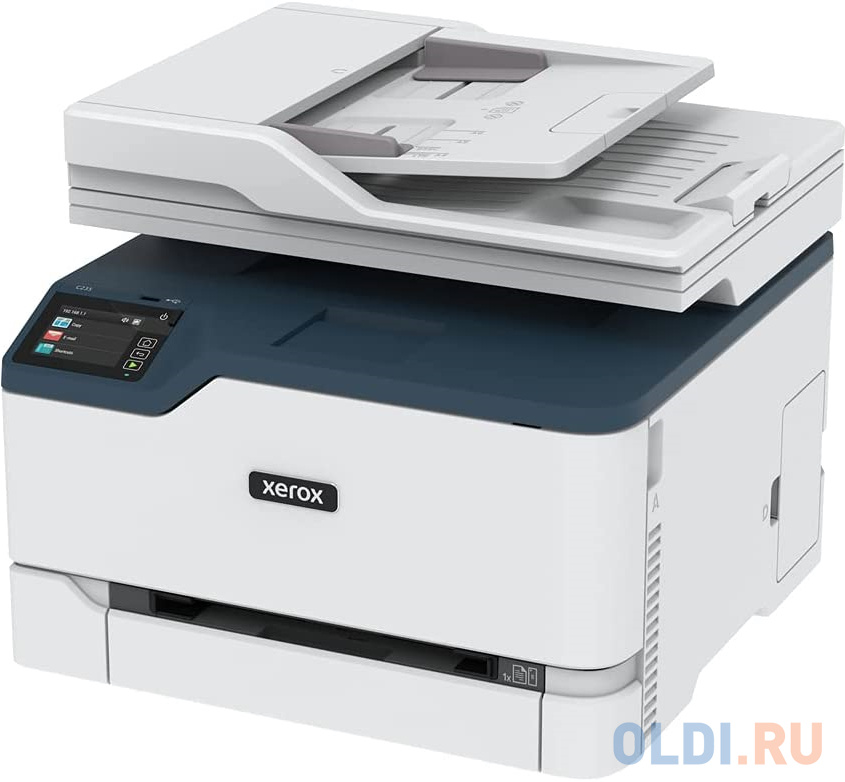 Цветное МФУ Xerox С235 A4, Printer, Scan, Copy, Fax, Color, Laser, 22 ppm, max 30K pages per month, 512 Mb, USB, Eth, Wi-Fi, 250 sheets main tray, byp в Москвe