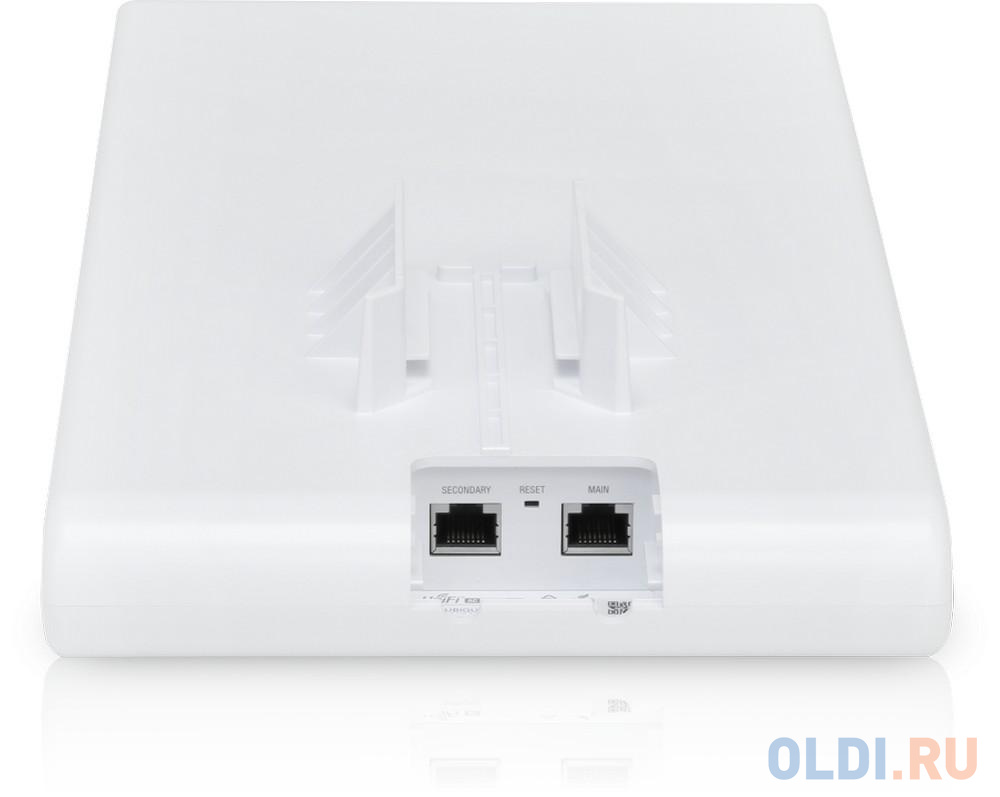 Точка доступа Ubiquiti UniFi AP AC Mesh Pro 802.11aс 1750Mbps 5 ГГц 2.4 ГГц 2xLAN белый UAP-AC-M-PRO-EU