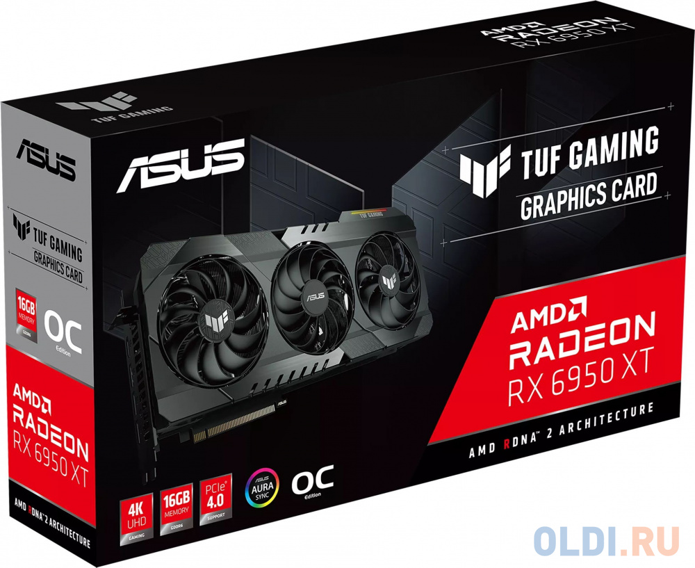 Видеокарта ASUS Radeon RX 6950 XT TUF-RX6950XT-O16G-GAMING 16384Mb