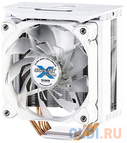 Устройство охлаждения(кулер) Zalman CNPS10X Optima II White RGB Soc-AM4/AM3+/1150/1151/1200/2011/2066 4-pin 17-27dB Al+Cu 180W 740gr LED Ret