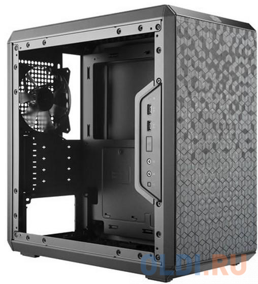 Корпус microATX Cooler Master MasterBox Q300L Без БП чёрный