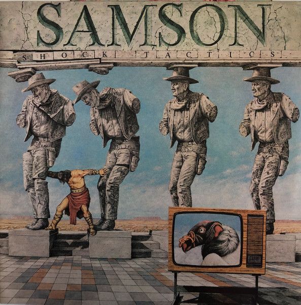 0819514012115, Виниловая пластинка Samson, Shock Tactics (coloured)