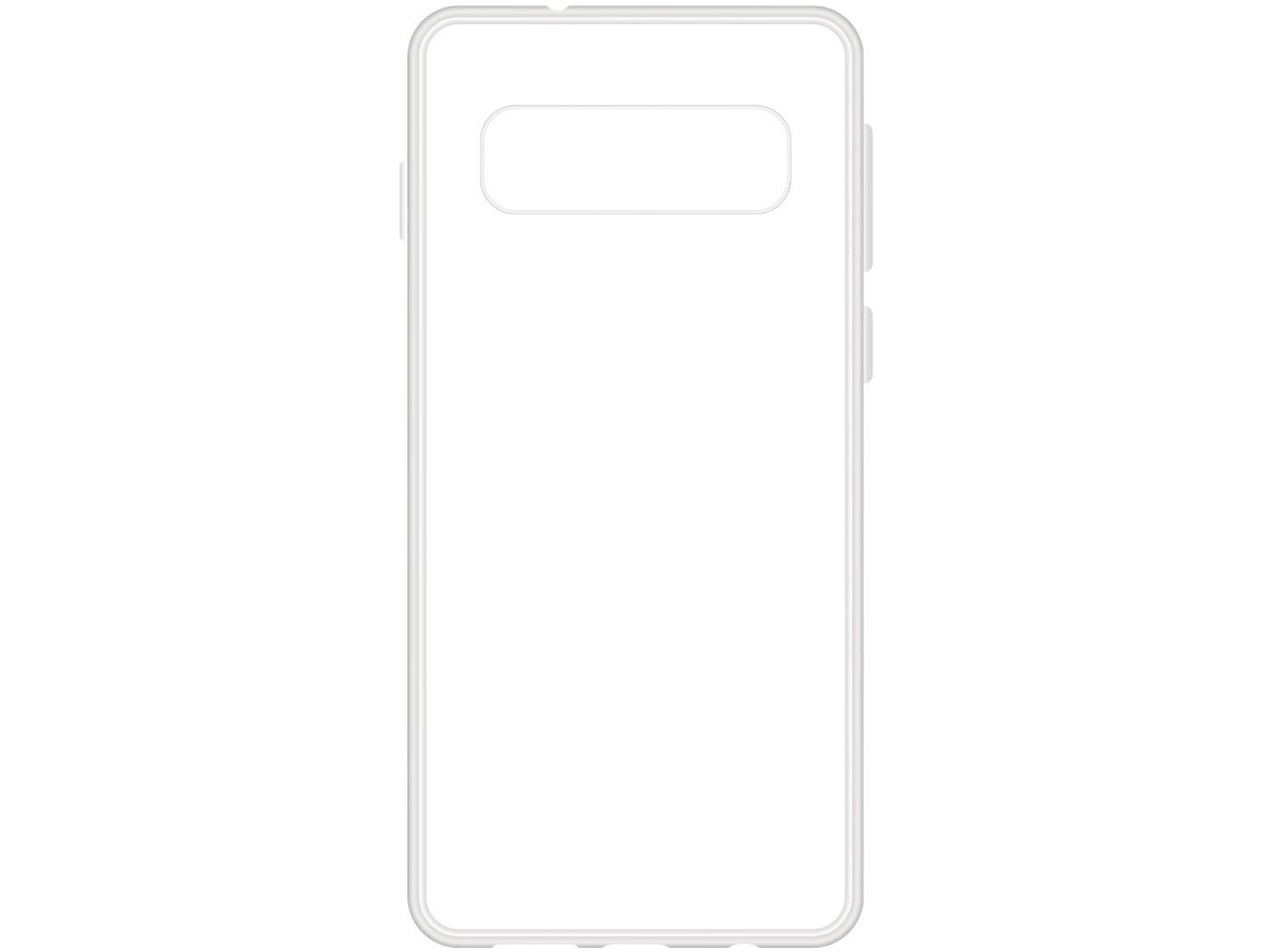 Чехол-накладка Red Line iBox Crystal для смартфона Samsung Galaxy S10, Силикон, Прозрачный  УТ000017175