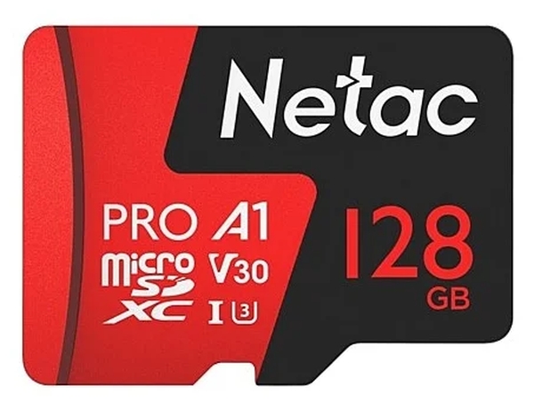 Карта памяти Netac MicroSD P500 Extreme Pro 128GB (NT02P500PRO-128G-S)