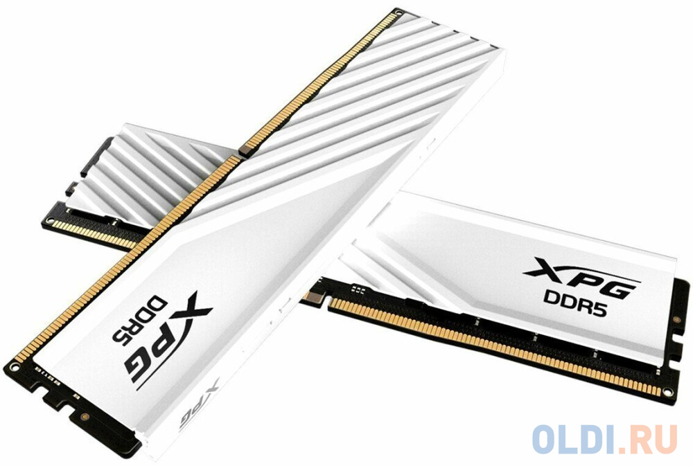 Модуль памяти XPG LANCER Blade 32GB DDR5-5600 AX5U5600C4616G-DTLABWH, CL46, 1.1V K2*16GB WHITE ADATA в Москвe