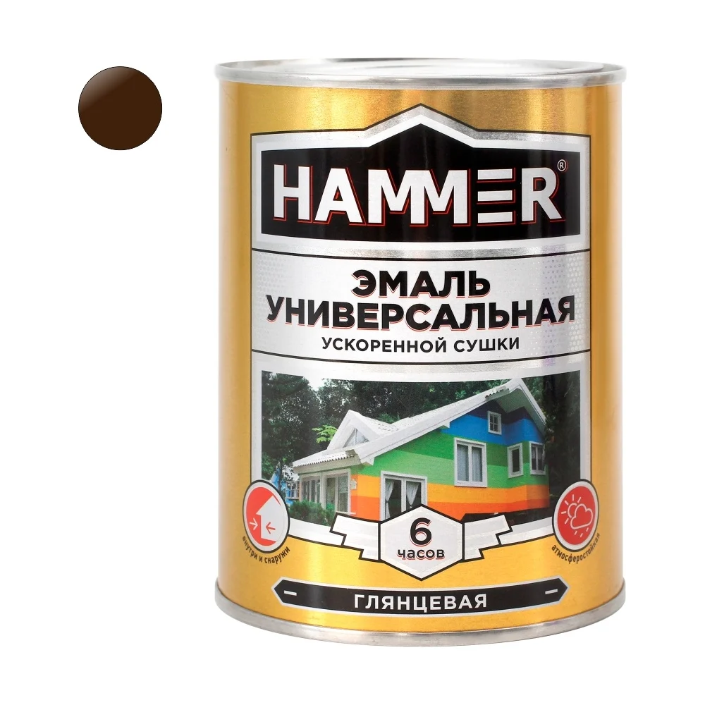 Эмаль универсальная Hammer в Москвe