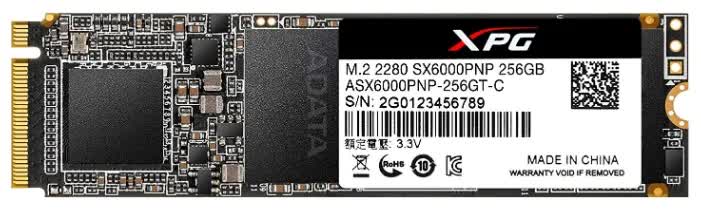 Накопитель SSD Transcend A-Data XPG SX6000 Pro 256Gb (ASX6000PNP-256GT-C)