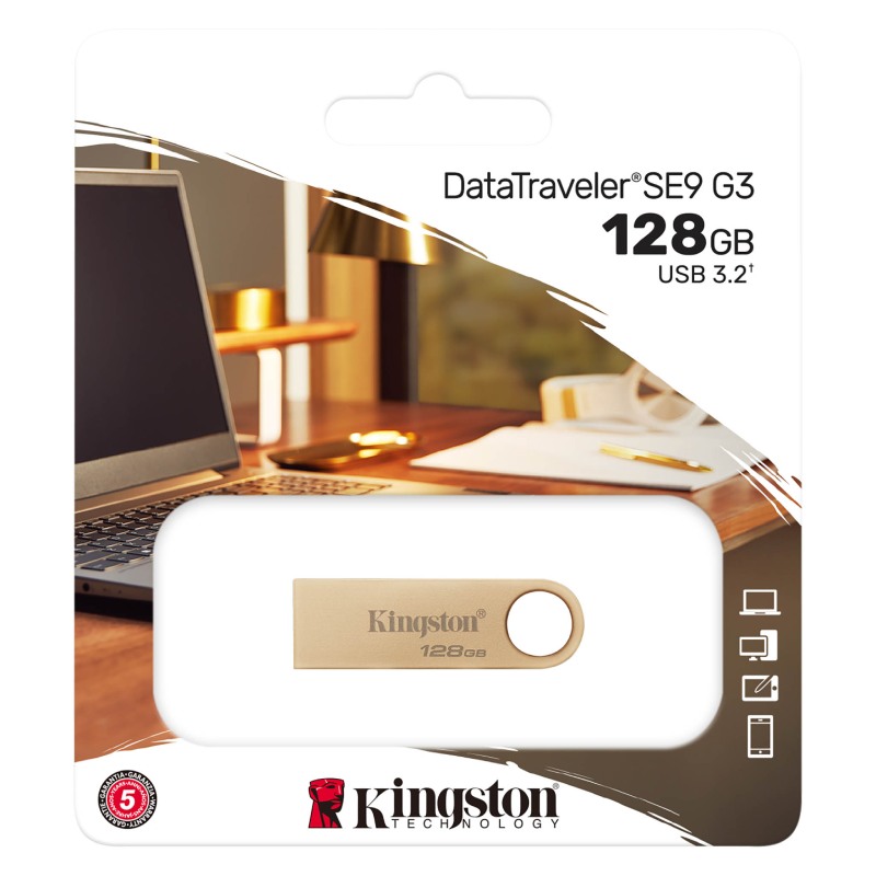 USB Flash Drive 128Gb - Kingston DataTraveler SE9 G3 DTSE9G3/128GB